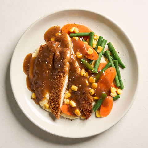 Chicken Schnitzel & Gravy